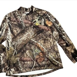 Mossy Oak Camouflage Outdoor Long Sleeve Shirt